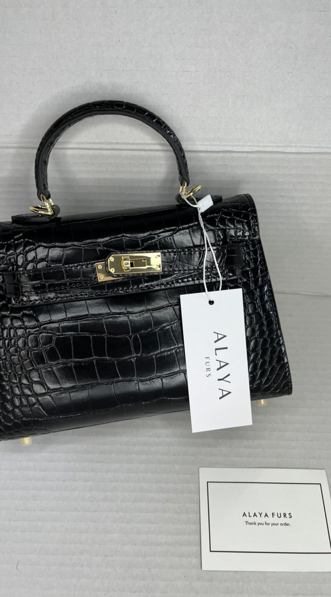 Mini Croc Leather Bags