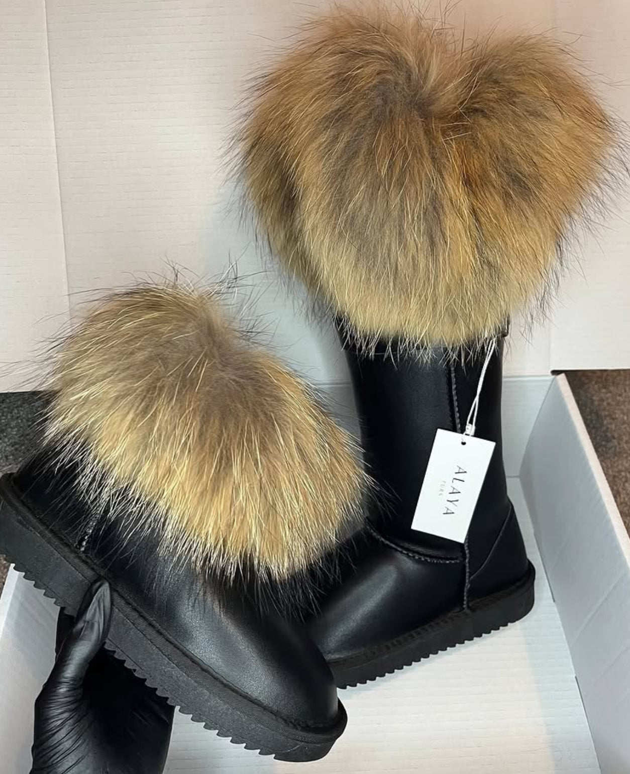 Ankle Fur Boots