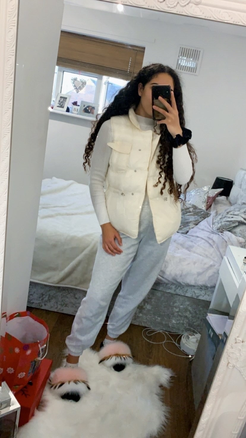 Mixed Pink Fur Sliders