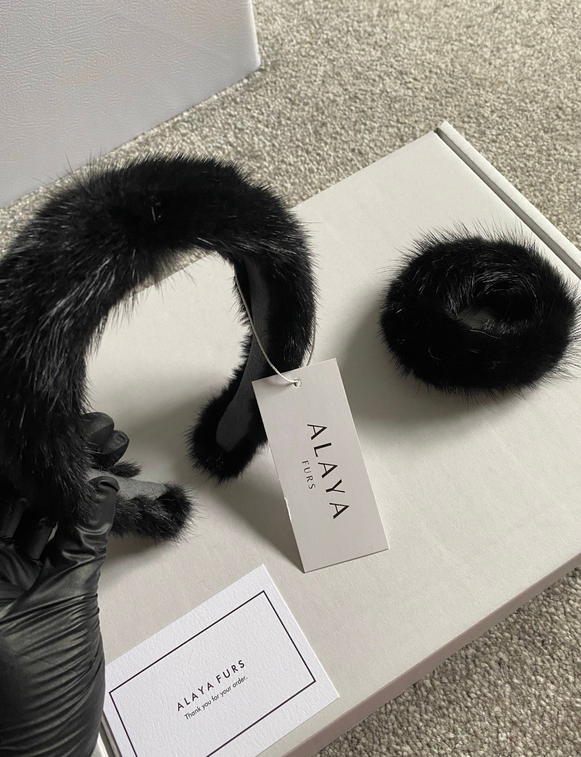 Mink Hairband